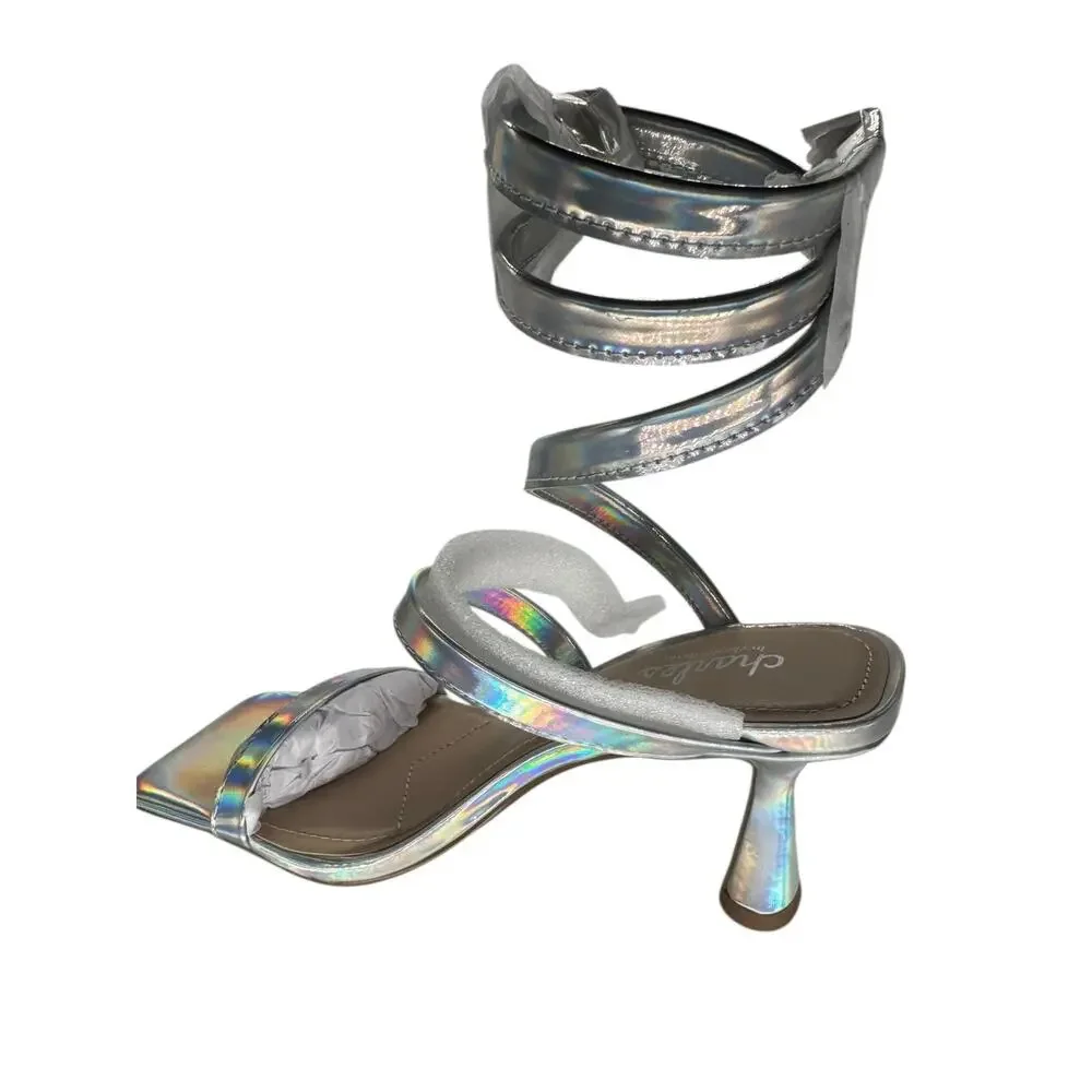 Charles by Charles David Women's Provoking Heeled Sandal,‎ Iridescent, 5